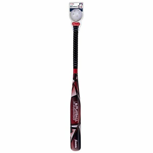 Mlb Red Plastic Ball and Bat Set 64153C1